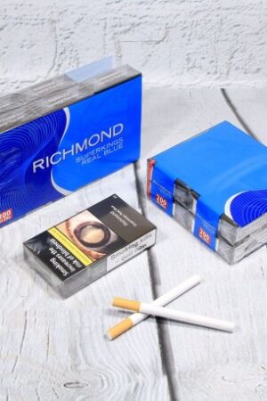 Buy Richmond | 200 Superking Real Blue Cigarettes | 10 Pack’s | (1 Sleeve)