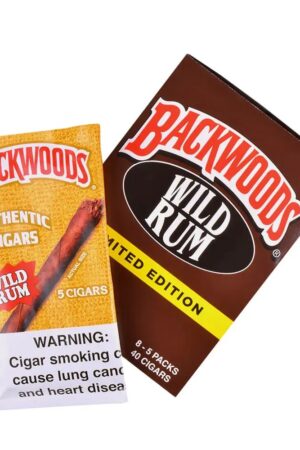 Wild Rum Backwoods – Single Pack of 5cigars