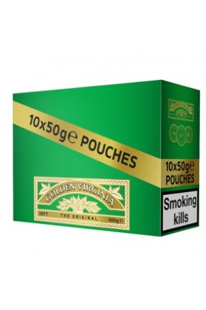 Golden Virginia Original (Green) 10x50g Pouch