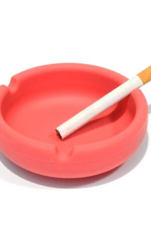 Silicone Cigarette Ashtray | Coral Pink