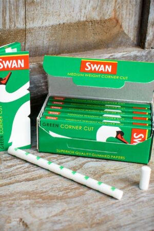 Swan Multipack (6 Booklets) | Swan Green Regular Rolling Papers