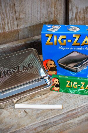 Zig Zag | Metal Rollbox| Cigarette Roller Slim & Extra Slim
